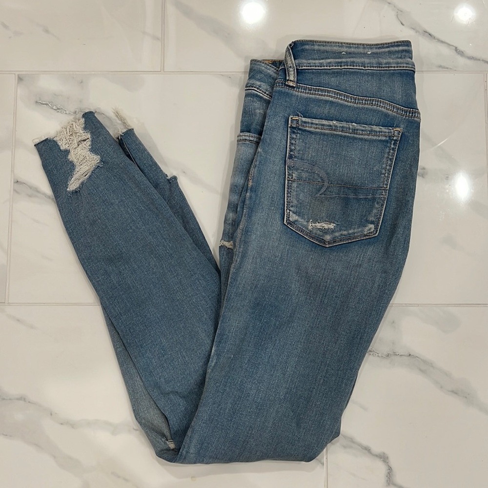 American eagle super stretch jeans